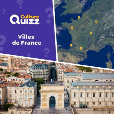 Testez votre culture des villes de France - quiz g&eacute;ographie