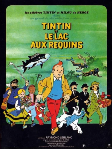 Comment s'appellent les enfants dans le dessin animé Tintin et le Lac aux Requins ? 