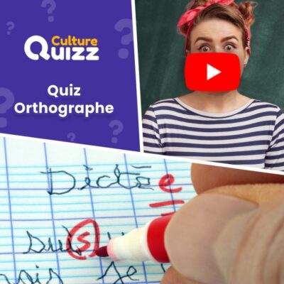 Quiz d'orthographe du français en vidéo - langue francaise