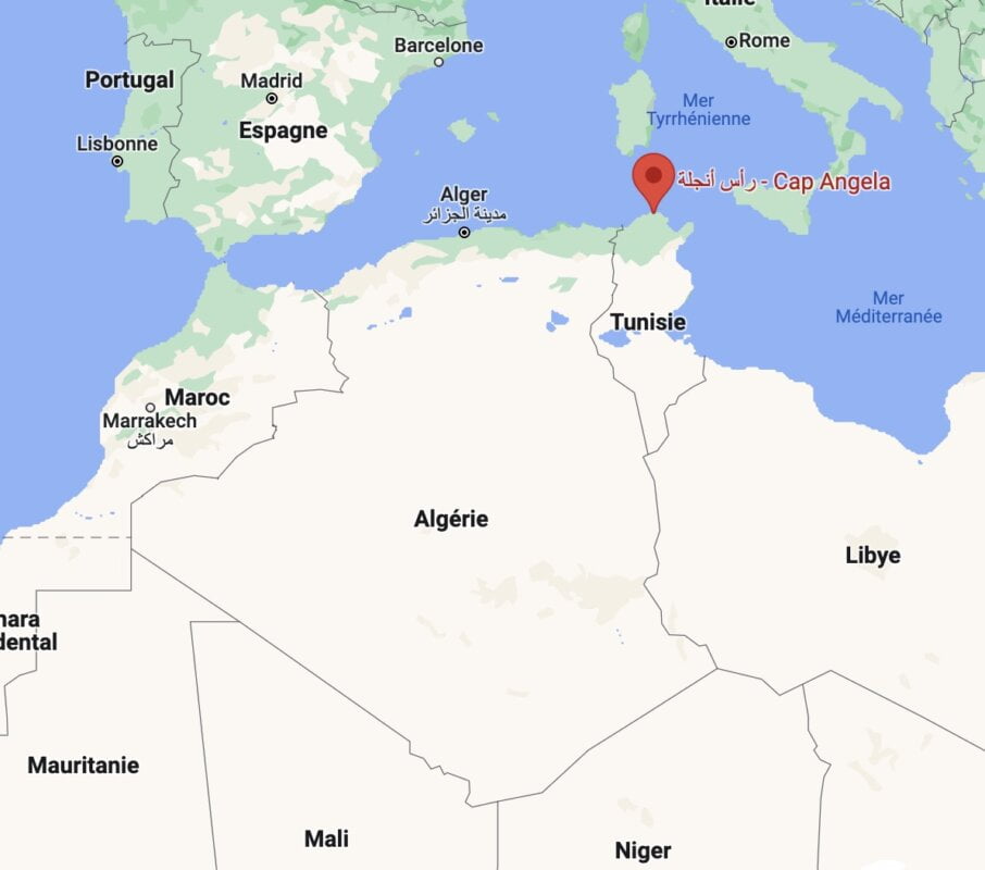 Quel pays se trouve à la pointe la plus au nord de l'Afrique ? Cap Angela en Tunisie