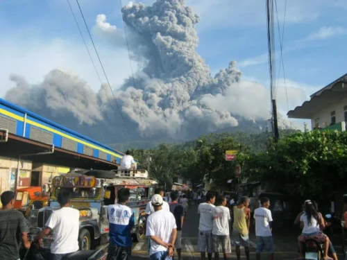 Environ 30 % de la population mondiale vit sous la menace d’une éruption de volcan. Vrai ou faux ? 