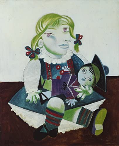 Qui est le peintre auteur du tableau “Portrait de Maya avec sa poupée” ? 