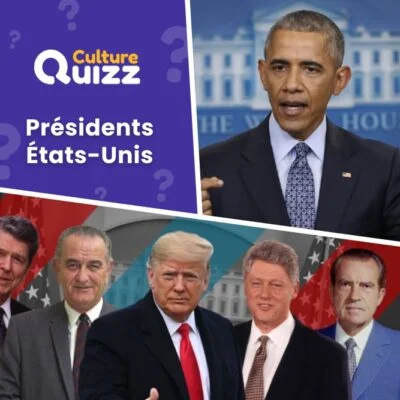 Quiz sur les présidents américains des USA d'hier à aujourd'hui