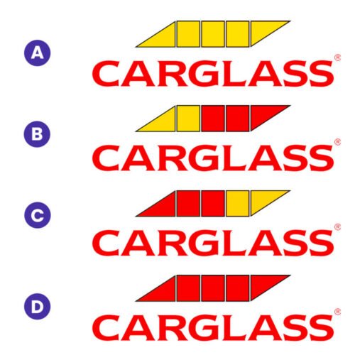 Quel logo est celui associé à la marque Carglass ? 