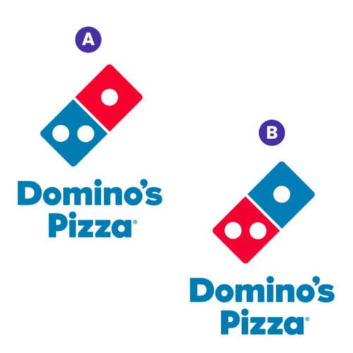 Quel est le bon logo de cette pizzeria ?
