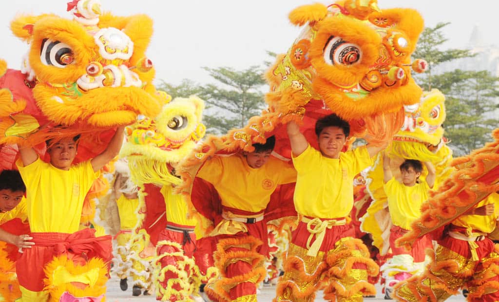 Dans quel pays “la danse du lion” est un art à part entière ? 