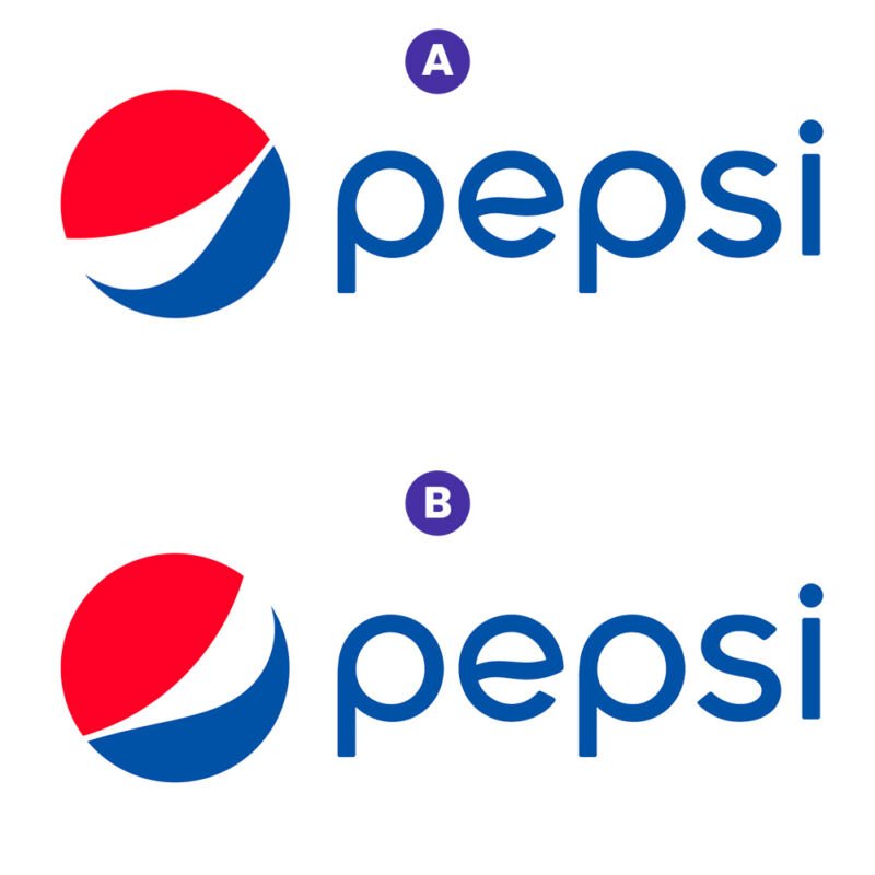 Quel est le bon logo de la marque Pepsi ? 