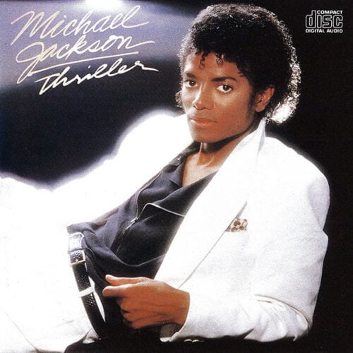Quel animal est présent sur les photos de l’album Thriller ? 