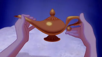 Quelle information est fausse concernant Le Génie dans le dessin animé Aladdin de Disney ? 