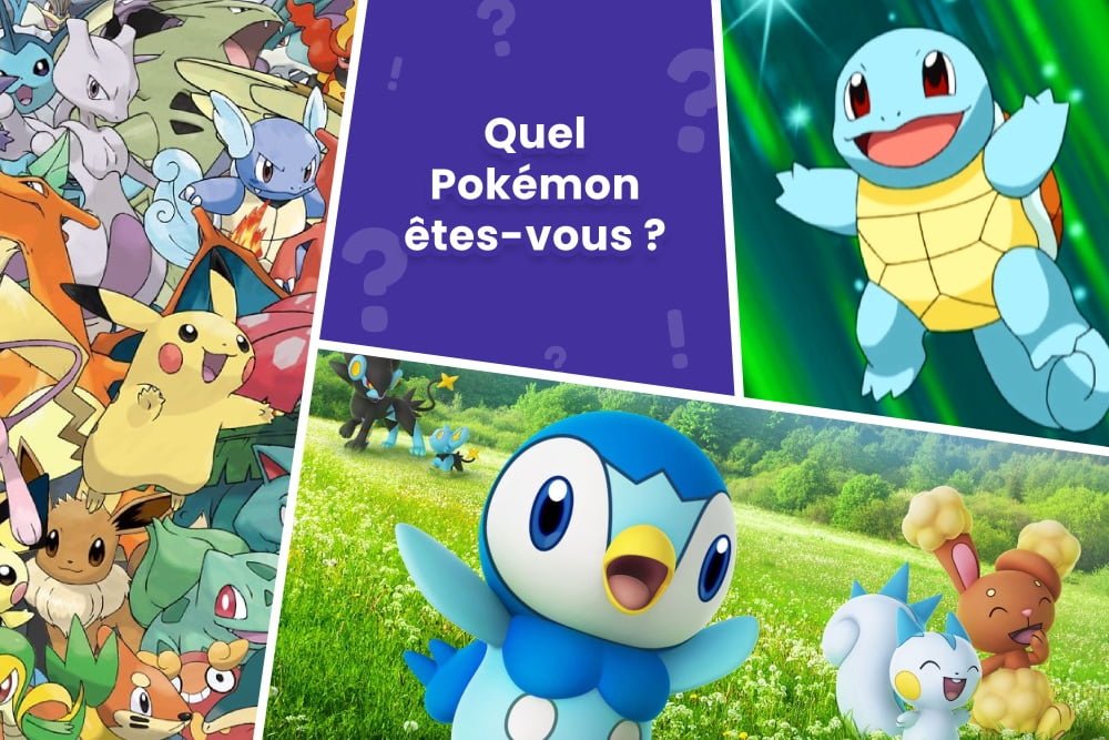 Quel Pokémon correspond à votre personnalité ? Faites le test
