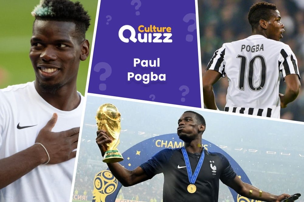 Quiz spécial Paul Pogba - Quiz sur la carrière de footballeur de Paul POGBA - Football