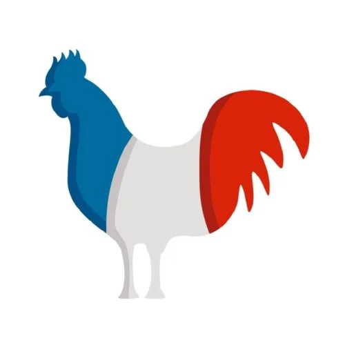 Quel autre pays que la France possède un coq comme emblème national ? 