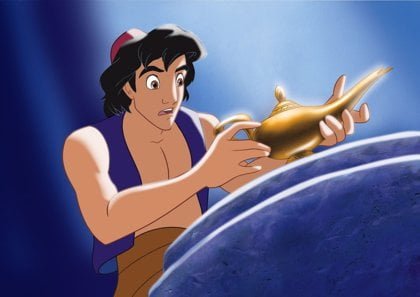 Dans le dessin animé Disney Aladdin de 1992, à quoi ressemble la Caverne aux Merveilles dans le désert ? 