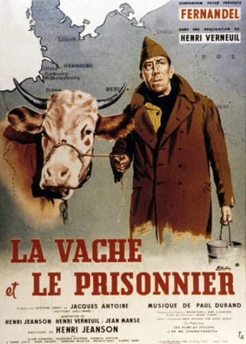 Comment se prénomme la vache dans le film d’Henri Verneuil “La vache et le prisonnier” ? 