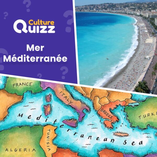 Quiz sur la mer Méditerranée : port, îles, pays, histoire...