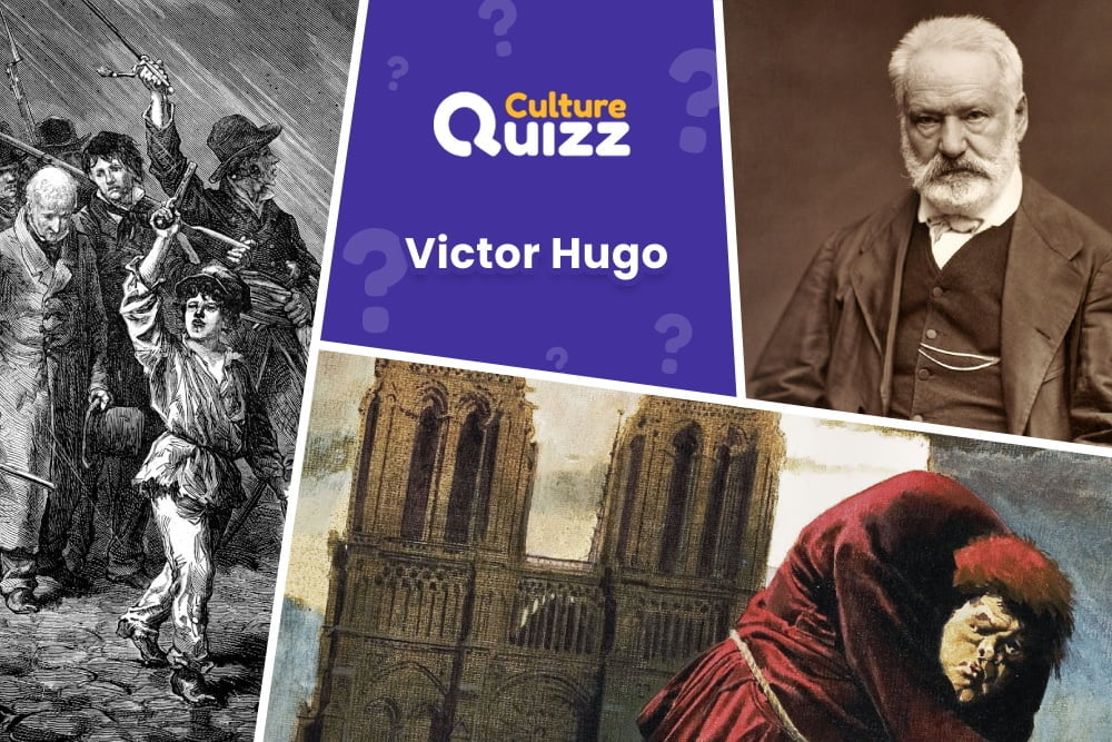 Quiz Victor Hugo - Tout savoir sur Victor Hugo, célèbre auteur francais - Quiz