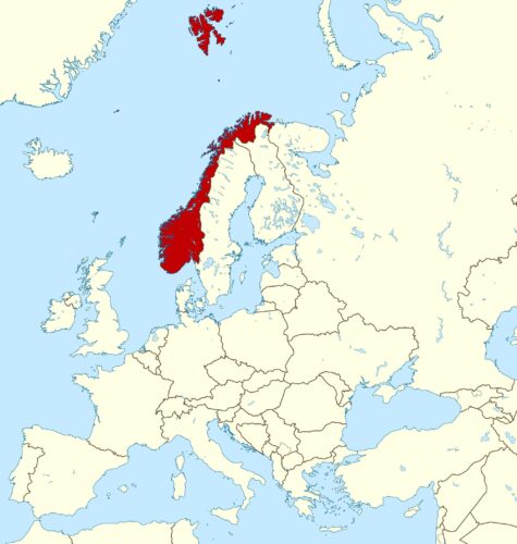Par quelle mer est bordée la Norvège à l’extrême Nord-Est ? 