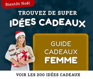 Guide cadeaux Noël 2022 - Femme