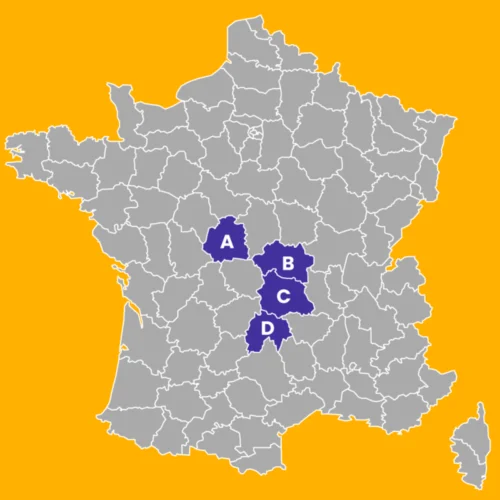 Où situez-vous le département du Puy-de-Dôme (63) ? 