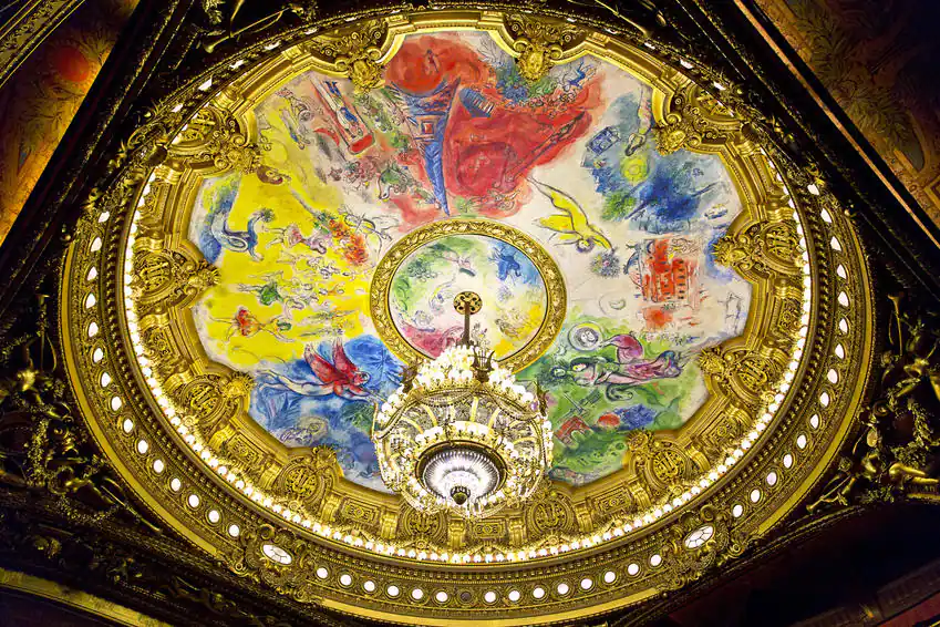 Qui a peint le plafond de l’Opéra Garnier à Paris, inauguré en 1964 ? 