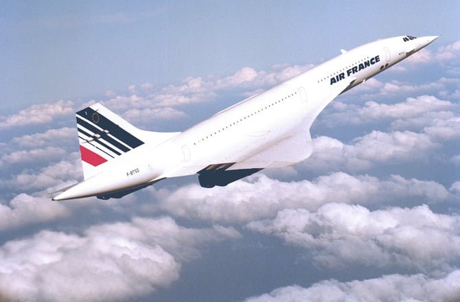 Quelle était la vitesse de croisière de l’avion supersonique français nommé le Concorde ? 