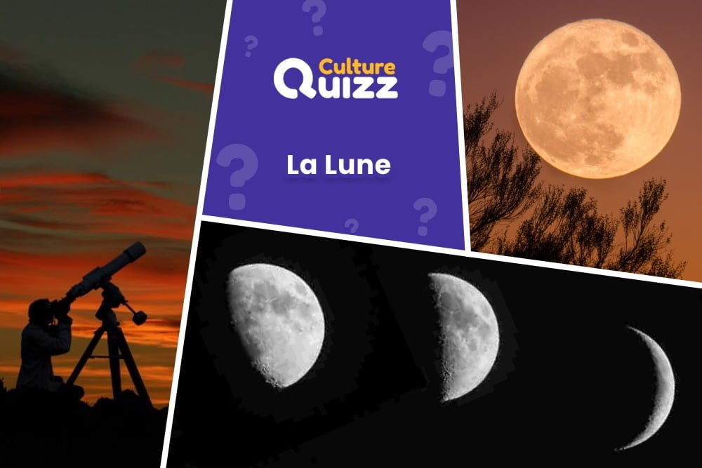 Quiz La Lune - Quiz sur la Lune : satellite de la Terre