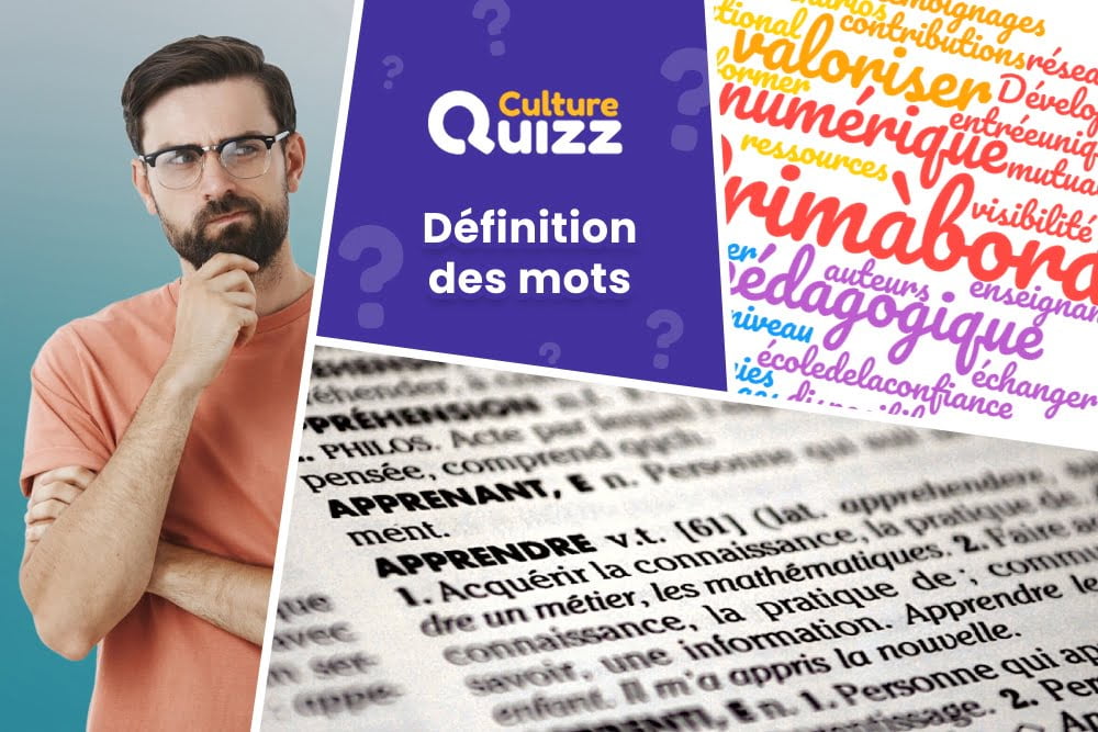 Quiz Trouvez la définition des mots - Connaissez-vous les mots compliqués du dictionnaire ? Essayez notre quiz