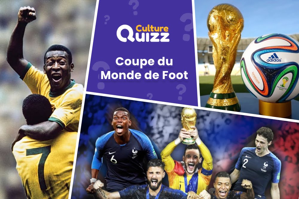 Quiz Coupe du Monde de Football - Questionnaires sur la Coupe du Monde de foot - Sport