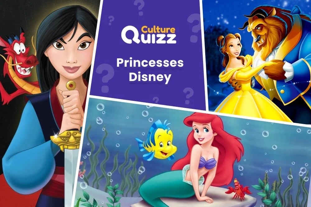 Quiz Princesses Disney #2 - Quiz dédié aux princesses Disney - Dessin animé
