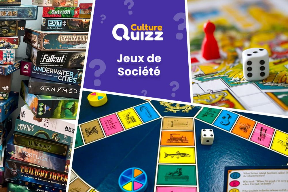 Quiz spécial Jeux de Société - Quiz dédié aux grands jeux de société : monopoly, catan, cluedo...