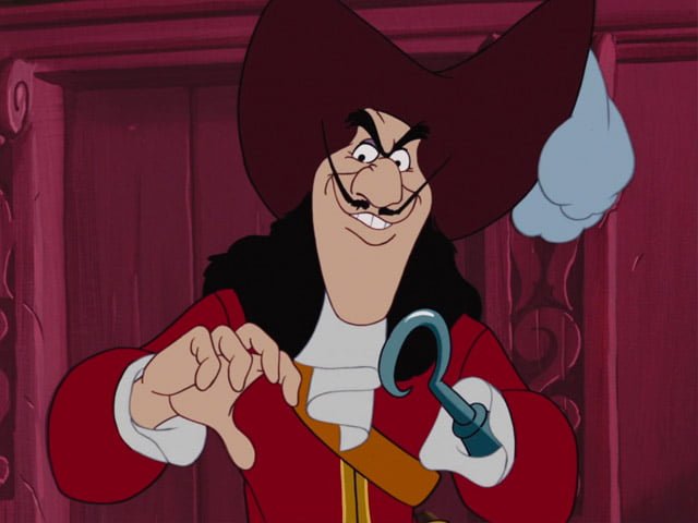 Le Capitaine crochet de Disney