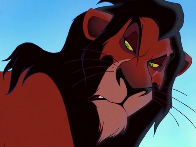 Roi Lion Scar méchant