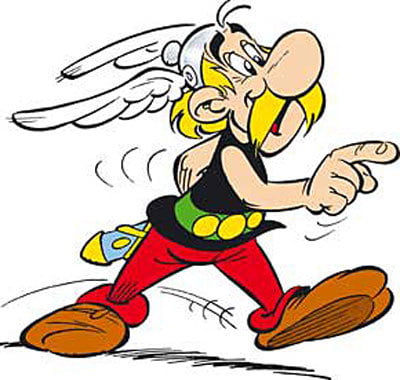 Que trouve-t-on sur le casque d’Astérix le gaulois ? Personnage d'Astérix