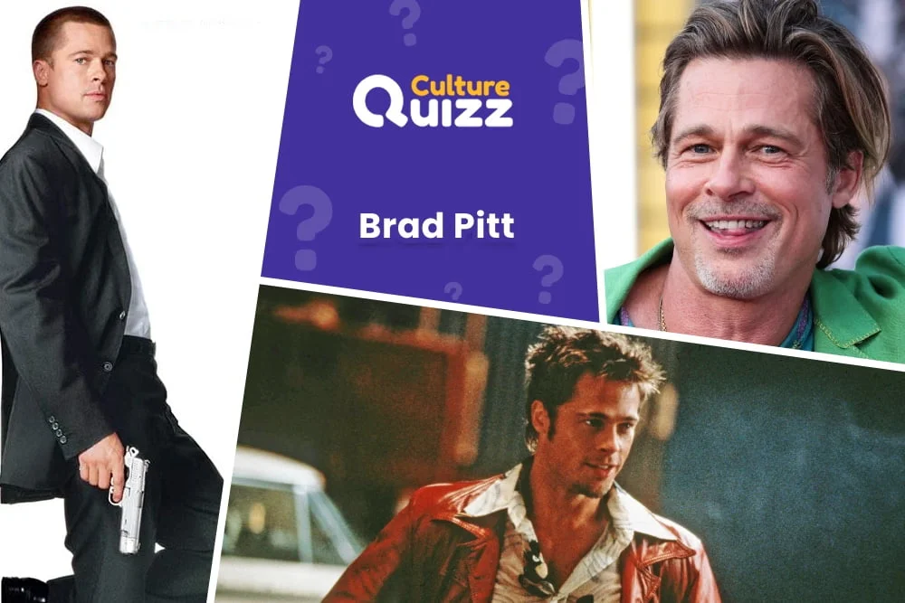 Quiz Brad Pitt - Quiz dédié à Brad Pitt et sa carrière au cinéma