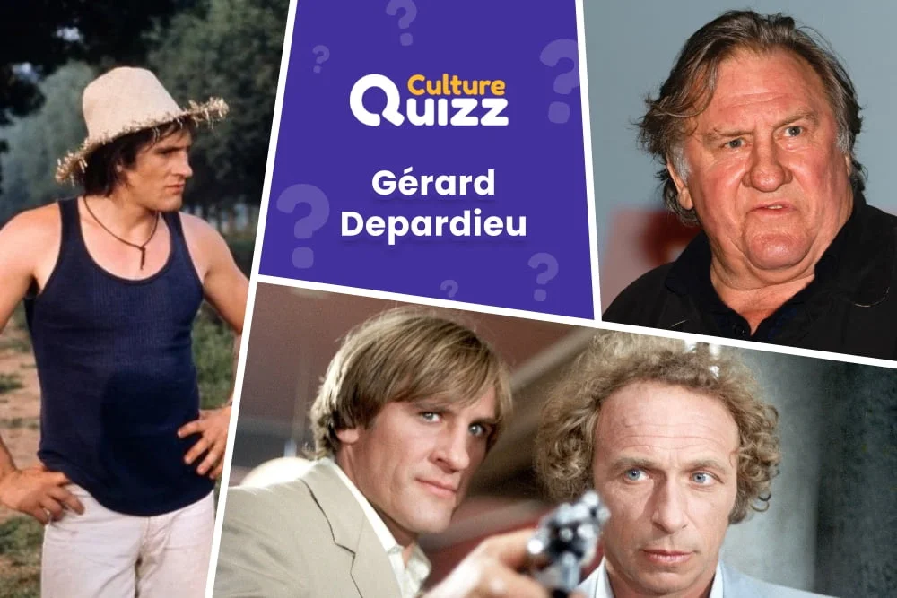 Quiz Gérard Depardieu - Questionnaire cinéma sur Gérard Depardieu