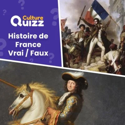 Quiz sur l'histoire de France - Vrai Faux