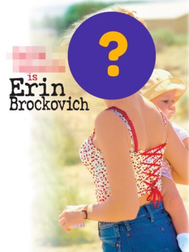 Quelle actrice incarne Erin Brockovich dans un film de 2000 ? Affiche du film Erin Brokovitch