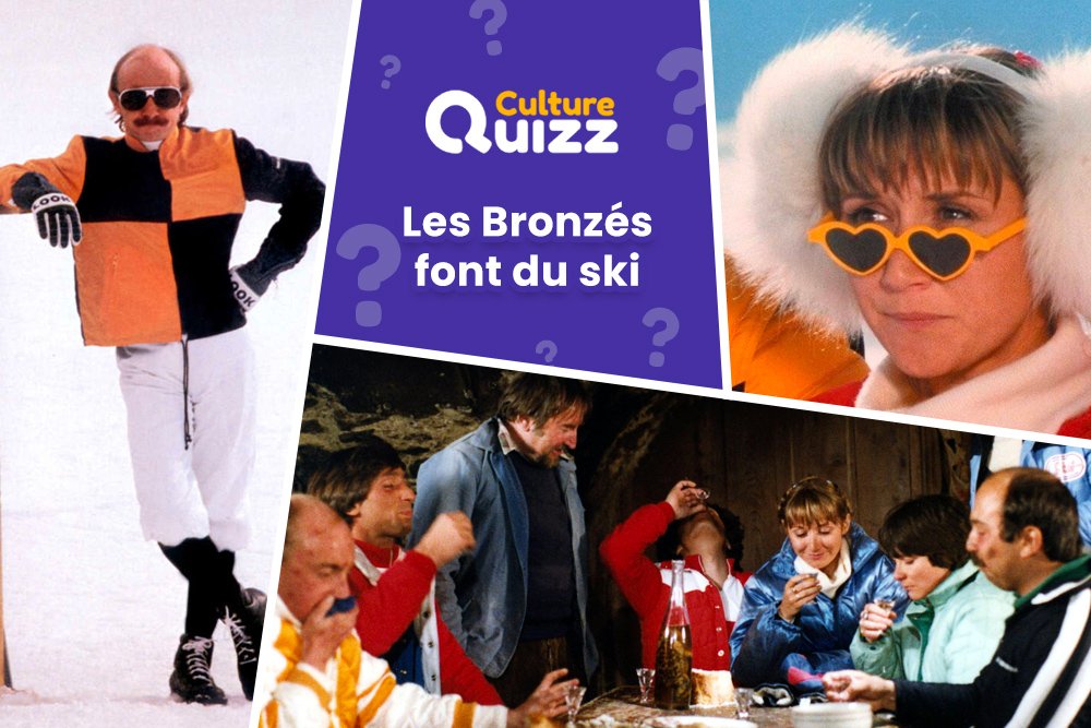 Quiz Film Les Bronzés font du ski - Quiz cinéma sur le film les Bronzés font du ski.