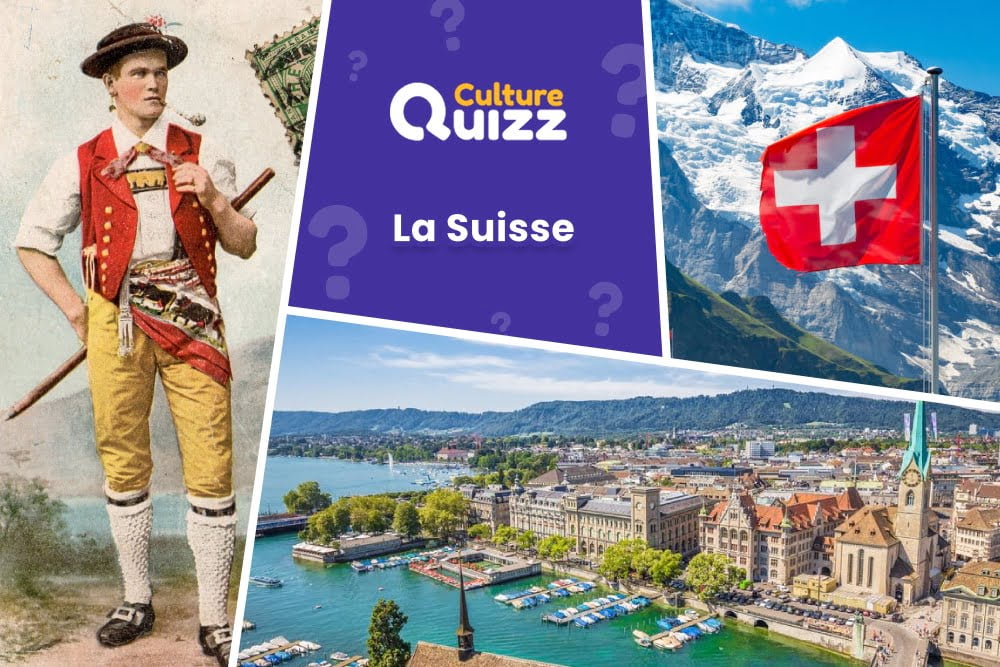Quiz spécial Suisse - Quiz dédié au pays d'Europe la Suisse