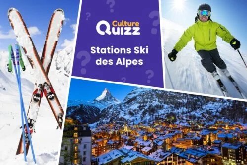 Quiz spécial stations de ski dans les Alpes