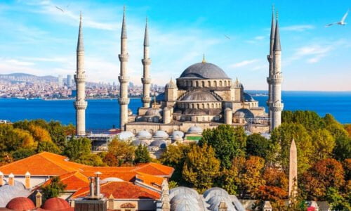 Dans quelle ville peut-on voir cette célèbre mosquée ? 