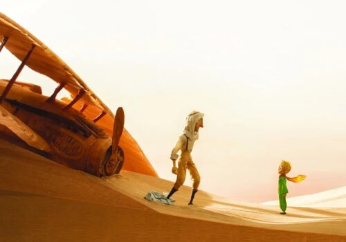 Dans le film d'animation français Le Petit Prince sorti en 2015, quel acteur donne sa voix à l'aviateur ? Film le petit prince