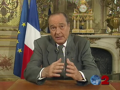 En quelle année, Jacques Chirac annonce-t-il la fin du service militaire obligatoire en France ? 