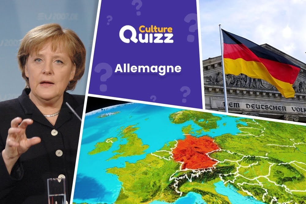 Quiz Allemagne - Quiz spécial sur l'Allemagne, pays d'Europe.