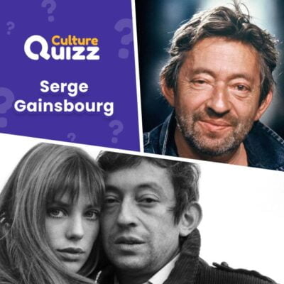 Quiz sur le musicien et chanteur Serge Gainsbourg