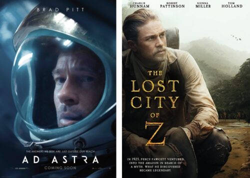 À quel réalisateur doit-on les films Ad Astra et The Lost City of Z ? Affiches Ad Astra - The Lost City of Z
