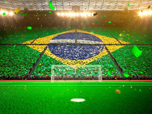 Quelle devise peut-on lire sur le drapeau du Brésil ? Stade foot Brésil