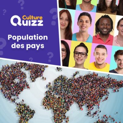 Triez les pays selon le nombre d'habitants - Quiz