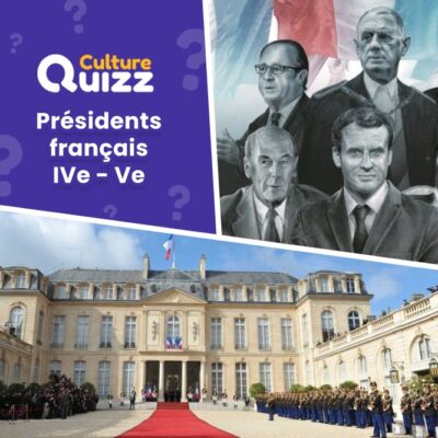 Classez les Présidents de la République française depuis la IVᵉ République par chronologie