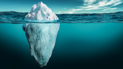 Les icebergs sont constitués d’eau salée. Vrai ou faux ? 